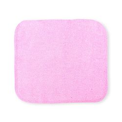 Babyhug Cotton Knit Hand and Face Towels Pack of 6 - Dark Pink