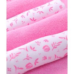 Babyhug Terry Knit Wash cloth L 25.4 x B 25.4 cm Pack of 6 - Multi Colour