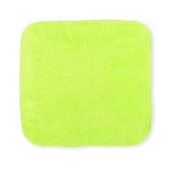 Babyhug Cotton Knit Wash cloth Pack of 6 - Green Pink & Light Blue