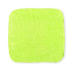 Babyhug Cotton Knit Wash cloth Pack of 6 - Green Pink & Light Blue