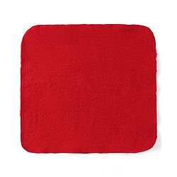 Babyhug Cotton Knit Solid Wash cloth L 25.4 x B 25.4 cm Pack Of 6 - Red & Black