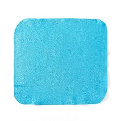 Babyhug Cotton Knit Solid Wash cloth L 25.4 x B 25.4 cm Pack Of 6 - Red & Black