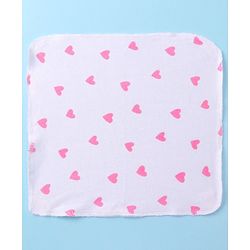 Babyhug Terry Knit Wash cloth L 25.4 x B 25.4 cm Pack of 6 - Multi Colour