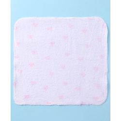 Babyhug Terry Knit Wash cloth L 25.4 x B 25.4 cm Pack of 6 - Multi Colour