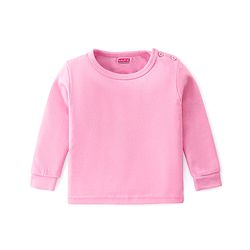 Babyhug Cotton Knit Full Sleeves Front Open and Pullover Solid Color Thermal Wear Pack Of 2 - Pink