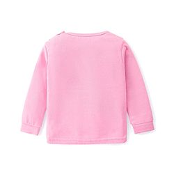 Babyhug Cotton Knit Full Sleeves Front Open and Pullover Solid Color Thermal Wear Pack Of 2 - Pink