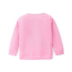 Babyhug Cotton Knit Full Sleeves Front Open and Pullover Solid Color Thermal Wear Pack Of 2 - Pink