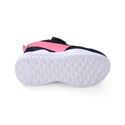 Cute Walk by Babyhug Sneakers With Velcro Closure Solid- Black