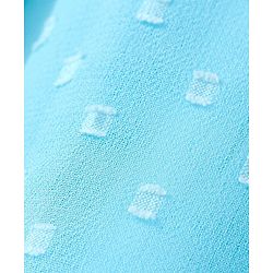 Babyhug Rayon Woven Full Sleeves Printed Top - Light Blue