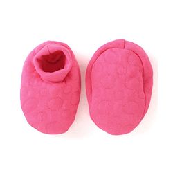 Babyhug Winter Polyfill Full Sleeves Romper with Cap & Booties Frill Detailing - Pink