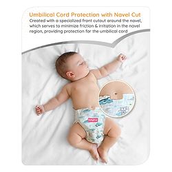 Babyhug Pro Bubble Care Premium Tape Style Diaper New Born (NB) Size - 86 Pieces - Pack of 2