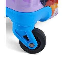 Babyhug Kid's Small 1 Day Trip Trolley Bag Loin Print Blue -20 Inches