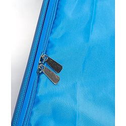 Babyhug Kid's Small 1 Day Trip Trolley Bag Loin Print Blue -20 Inches
