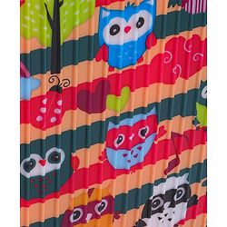 Babyhug Kid's Small 1 Day Trip Trolley Bag Loin Print Blue -20 Inches