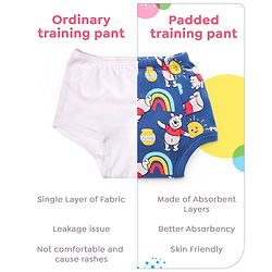 Babyhug Disney Mickey Mouse Print Training Pant Pack of 3 (suitalble for age group 2-3 years)- Red