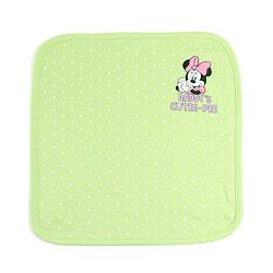 Babyhug Disney Interlock Knit Hand & Face Towel  With Minnie Mouse Graphics Pack of 3 L 30 x B 30 cm - Multicolor