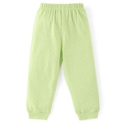 Babyhug Disney Single Jersey Knit Full Sleeves Night Suit With Minnie Mouse Graphic - Green