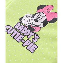 Babyhug Disney Single Jersey Knit Full Sleeves Top with Mickey Mouse Print Pack of 3 - Pink & Green