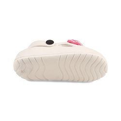 Cute Walk by Babyhug Clogs With Bow Applique - White