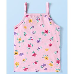 Babyhug Disney Cotton Lycra Knit Singlet Sleeves Slips with Disney Princess Graphic  Pack Of 3 - White Pink Light Blue