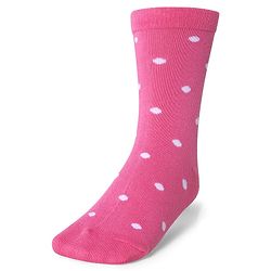 Cute Walk by Babyhug Ankle Length Socks With Floral & Polka Dot Design Pack of 3 - Dark Pink Blue & Pink
