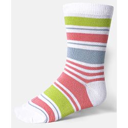 Cute Walk by Babyhug Knit Ankle Length Socks With Star Design Pack of 3 - Green & Grey