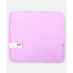 Babyhug Disney Girls Interlock Knit Wash cloth With Minnie Mouse Graphics L 28 x B 28 cm Pack of 3 - Pink & Yellow