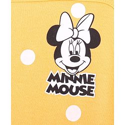 Babyhug Disney Girls Interlock Knit Wash cloth With Minnie Mouse Graphics L 28 x B 28 cm Pack of 3 - Pink & Yellow