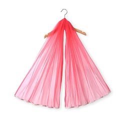 Babyhug Woven Half Puffed Sleeves Floral Printed & Embroidered Choli Lehenga Set with Dupatta - Pink