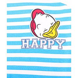Babyhug Disney Interlock Knit Wash cloth With Donald Duck Graphics L 29 x B 29 cm Pack of 3 - Red Blue & Green