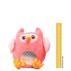 Babyhug Supersoft Owl Soft Toy Pink - Length 35 cm