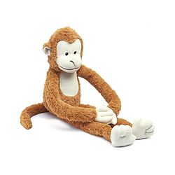 Babyhug Hanging Monkey 62 Cms Animal Soft Toy with Velcro Hands|Stuffed Plush Animal|Gift for Boys & Girls