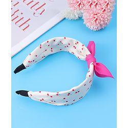 Babyhug Bow Applique Hair Band - Red