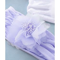 Babyhug Free Size Headbands Floral Applique Pack of 3 - Multicolor