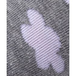 Cute Walk by Babyhug Cotton Knit Anti-Bacterial Ankle Length Cloud & Parachute Designed Socks Pack of 5 - Light Blue Grey & White