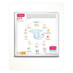 Babyhug Pro Bubble Care Premium Pant Style Diaper Large Size - Pack of 20 Pieces