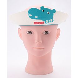 Babyhug Crocodile Shaped Shower Cap - Blue