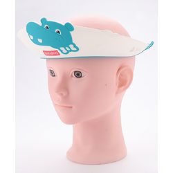 Babyhug Crocodile Shaped Shower Cap - Blue