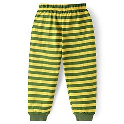 Babyhug Disney Single Jersey Knit Full Sleeves Night Suit with Lion King Graphics - Green