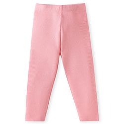 Babyhug Single Jersey Full Sleeves Frill Detailing Floral Print Top with Legging - Blue & Pink