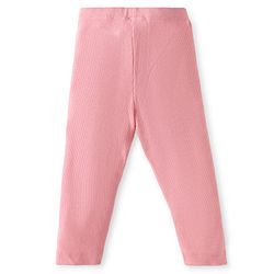 Babyhug Single Jersey Full Sleeves Frill Detailing Floral Print Top with Legging - Blue & Pink