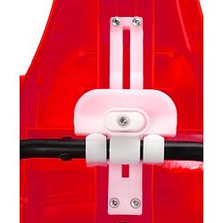 Babyhug F1 Little Racer Foldable Activity Walker with Adjustable Height|Music & Lights|Steering Wheel with Comfy Seat & Push Handle - Red