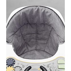 Babyhug 2 In 1 Multifunctional Baby Walker Cum Rocker With 3 Level Height Adjustment Musical Play Tray & Monkey Toy - Sea Green