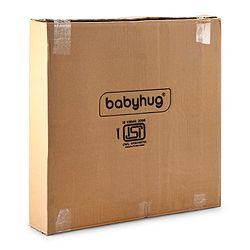 Babyhug 2 In 1 Multifunctional Baby Walker Cum Rocker With 3 Level Height Adjustment Musical Play Tray & Monkey Toy - Sea Green
