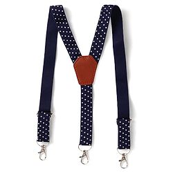 Babyhug Woven Full Sleeves Printed Shirt & Trouser With Bow & Suspender - Light Blue