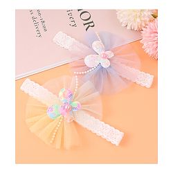 Babyhug Headbands With Butterfly Applique Pack of 2 - Pink