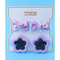 Babyhug Hairband & Sunglasses Combo Set Free Size - Purple