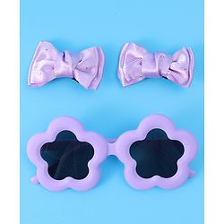 Babyhug Hairband & Sunglasses Combo Set Free Size - Purple