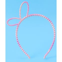 Babyhug Sequin & Pearl Embellished Hair Accessories Combo Set Pack of 4 - Multicolor