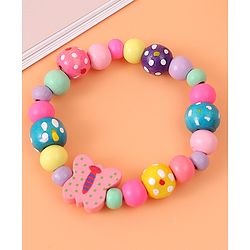 Babyhug Free Size Beads Jewellery Set - Pink